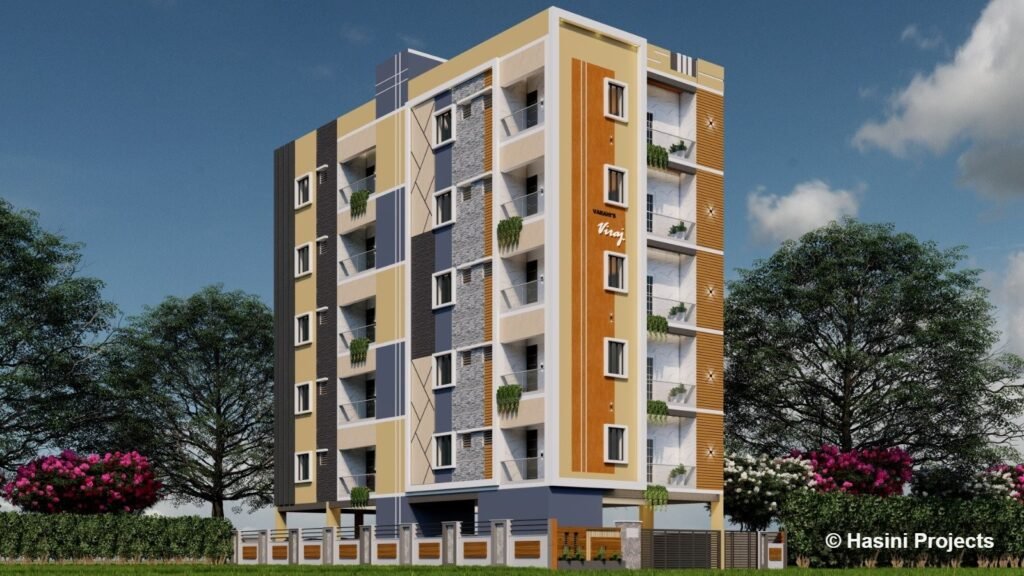 18,720 sq.ft ongoing construction project by Hasini Projects in Mallampet, Hyderabad
