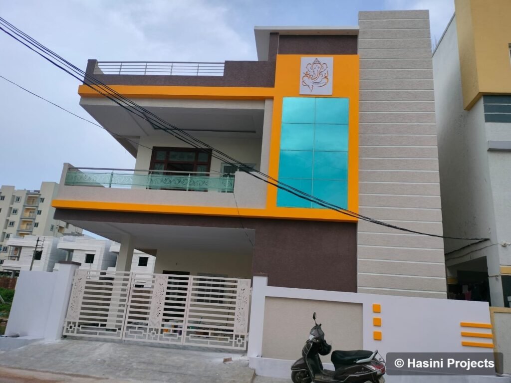 3600 sq.ft house built by Hasini Projects in Mallampet, Hyderabad